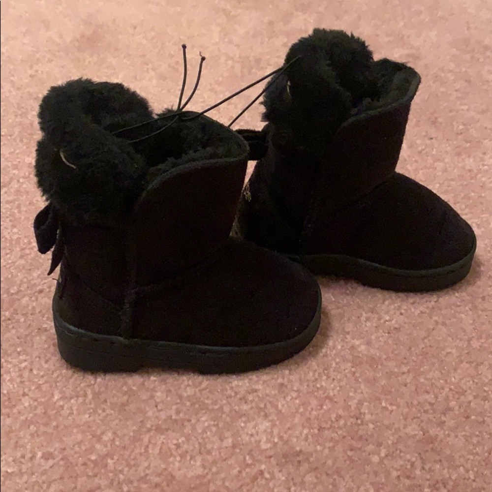 Bebe black boots